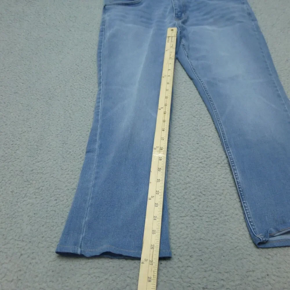 TPJ Jeans Mens 36x30 Slim (36x27) Stretch Light Wash Blue Comfortable Mid Rise